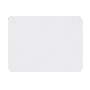 HOMCOM Alfombrilla Protectora para Suelos Alfombrilla para Silla de Oficina para Suelo Enmoquetado 90x120 cm Transparente