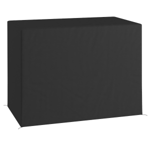 Outsunny 3-Seat Garden Swing Chair Cover UV Resistant Dark Grey