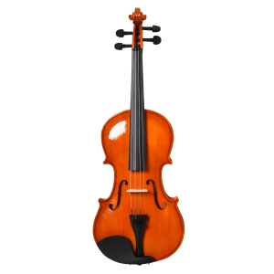 HOMCOM Violino 4/4 per Adulti con Accessori Inclusi (Custodia, Archetto, Corde, Ponticello, Accordatore) 58.5 x 21.5 x 7cm