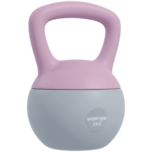 Kettlebell 19W x 19D x 28Hcm Purple and Grey
