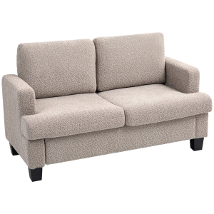 Two Seater Sofa 138W x 70D x 80H cm Tan