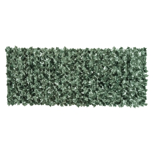 Outsunny Seto Artificial Ocultación Jardín en Rollo 2,4x1 m Valla de Privacidad de Hiedra Artificial para Balcón Exterior