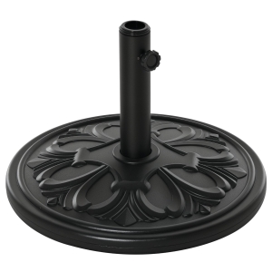 Outsunny Base per Ombrellone Φ48cm da 13kg per Pali da Ø35/38/48 mm
