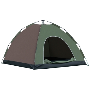 Outsunny Tenda da Campeggio 2 Posti con Borsa da Trasporto