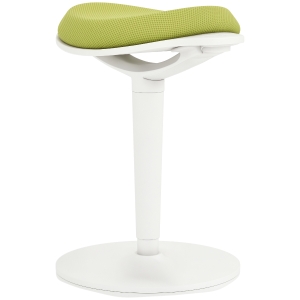 HOMCOM Sgabello Ergonomico ad Altezza Regolabile Verde
