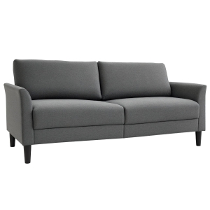 HOMCOM Divano 191cm x 79cm x 87cm Grigio