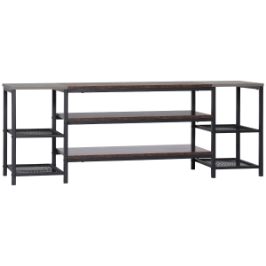 HOMCOM Industrial TV Unit Cabinet for TVs up to 60