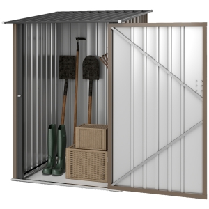 Gerätehaus 100cm x 103cm x 160cm Braun