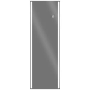 HOMCOM Oglinda cu lumina LED, 120 x 140 cm de perete cu 2 culori