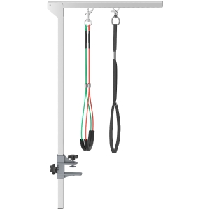 PawHut Haustier Fellpflege Arm, höhenverstellbar, 36  x 8 x 74 cm, Silber