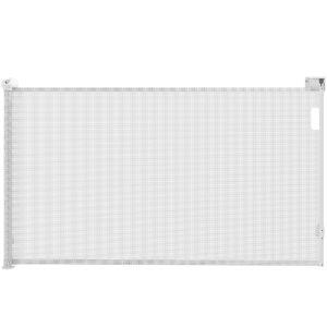 PawHut Cancellino per Cani Piccoli Estensibile 0-125 cm e Retrattile con Blocco Automatico, Bianco