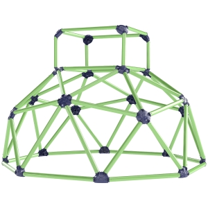 AIYAPLAY Domo de escalada infantil 183 cm, estructura de escalada, interior y exterior, carga 90 kg, montaje fácil, verde