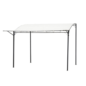 Outsunny Paviljoen tuinpaviljoen zonwering met opklapbaar afdak UV-bescherming 3 x 2,5 m
