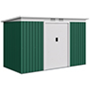 Outsunny 4ft x 9ft Steel Garden Tool Shed