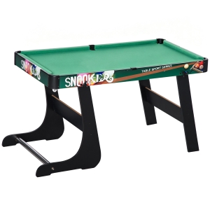HOMCOM Masă de Joc 6 în 1 cu Fotbal de Masă, Biliard, Air Hockey, Ping Pong, Inele și Hochei pe Iarbă, 118x104x71 cm