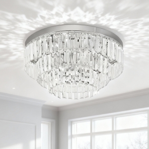 HOMCOM 112 Crystallite Ceiling Chandelier