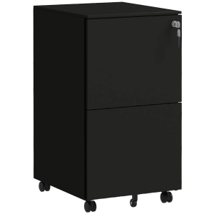 Vinsetto Hondenbox Hondenkooi, inclusief bodembak, vergrendeling, universele wielen, 94 cm x 58 cm x 78 cm, Zwart