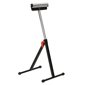 HOMCOM Cavalletto a Rullo ad Altezza Regolabile in Metallo, Design Pieghevole e Salvaspazio, 44x50x68-110 cm