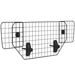 PawHut veiligheidshek auto zwart 120 x 40,5 cm