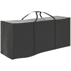 Outsunny 720 L Waterproof Garden Cushion Storage Bag - Black