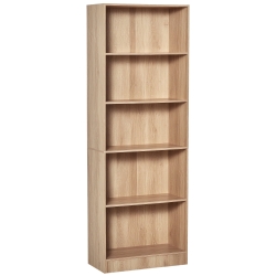 Librería 63x29.5x176 cm Natural