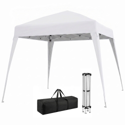 Carpa Plegable 240x240x250 cm Blanco