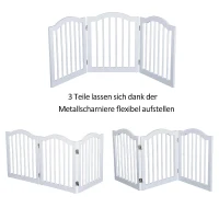 PawHut hondenhek veiligheidshek(m-4)