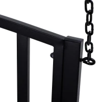 Hangbank hangende schommel tuinschommel Hollywoodschommel met kettingen metaal(m-10)