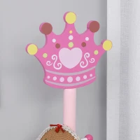 HOMCOM kinderkamer kapstok met 8 haken(m-6)