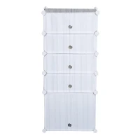 Kantoorkast met 5 schuiflades ladekast MDF vurenhout(m-4)