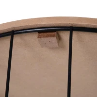 HOMCOM salontafel met opbergruimte bijzettafel nachtkastje salontafel metaal MDF(m-8)