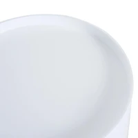 HOMCOM bijzettafel met schuiflade salontafel scandinavisch woonkamer hout wit / grijs(m-7)