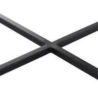 HOMCOM TV lowboard tv-tafel tv-meubel met kast 2 lades houten poten woonkamer wit 120 x 28 x 44 cm(m-11)