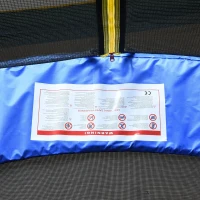 HOMCOM Randafdekking veerafdekking randbescherming voor trampoline 305 cm(m-11)