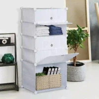 Kantoorkast met 5 schuiflades ladekast MDF vurenhout(m-2)