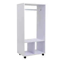 HOMCOM mobiele garderobe kledingkast(m-1)
