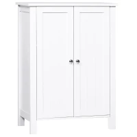 Kleankin Badkamerkast keukenkast woonkamerkast stakast verstelbare planken hout(m-1)