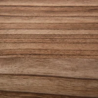 HOMCOM wandplank zwevende plank wandplank met 8 haken massief hout voor keuken zwart + naturel(m-9)