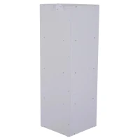 HOMCOM vrijstaande stelling hoekkast boekenkast opbergkast badkamerstelling decoratieve stelling houten stelling 4 vakken(m-3)