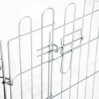 PawHut ren puppy-uitloop box puppyraster 8-delig | Aosom.de(m-9)