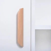 HOMCOM® staande boekenkast met 8 vakken 100 kg draagvermogen grenen hout wit 80 x 23,5 x 123 cm | Aosom.de(m-9)
