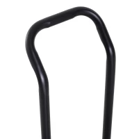 HOMCOM Velgenboomwagen bandenwagen velgenvriendelijk bandenstandaard mobiel 4 banden tot(m-8)