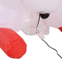 HOMCOM Opblaasbare skisneeuwman met ledverlichting(m-11)