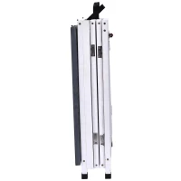 PawHut Hondenhok inklapbare hondenkooi hondenhok met raam huisdier massief hout grijs(m-7)