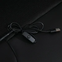 Vinsetto Massagestoel kantoorstoel draaistoel met massagefunctie in hoogte verstelbaar PU(m-11)