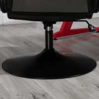 HOMCOM Yoga balansbal met pomp Ø52 cm oefenbal gymnastiekbal fitness blauw(m-10)