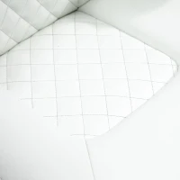 Vinsetto Bureaustoel kantoorstoel inklapbare armsteunen In hoogte verstelbaar kantelfunctie PU(m-9)