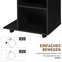 HOMCOM printertafel printerstandaard(m-5)