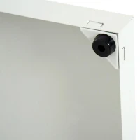 HOMCOM Papiersnijmachine tot A4 papiersnijder metaal wit(m-11)