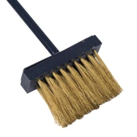 Outsunny Brandhoutstandaard houtgereedschap brandhoutrek brandhoutopslag 2 lagen zwart(m-10)